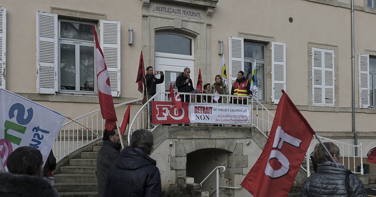 , Le Puy-en-Velay Les enseignants refusent « la casse » de la filière professionnelle
