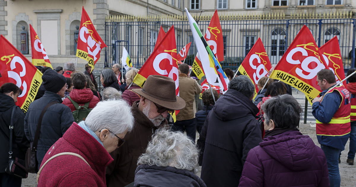 , Le Puy-en-Velay Les retraités veulent protéger leur pouvoir d’achat