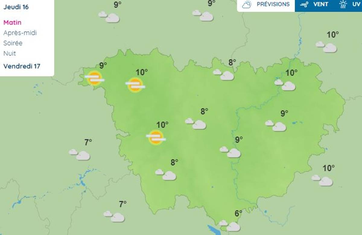 Quel temps fera-t-il ce jeudi en Haute-Loire