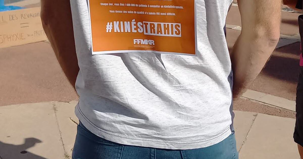 , Haute-Loire Amers, les kinés ont manifesté devant l’Assurance maladie au Puy-en-Velay