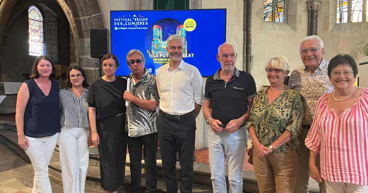 , Haute-Loire En août, l’église des Carmes du Puy-en-Velay sublimée par un spectacle de lumières gratuit