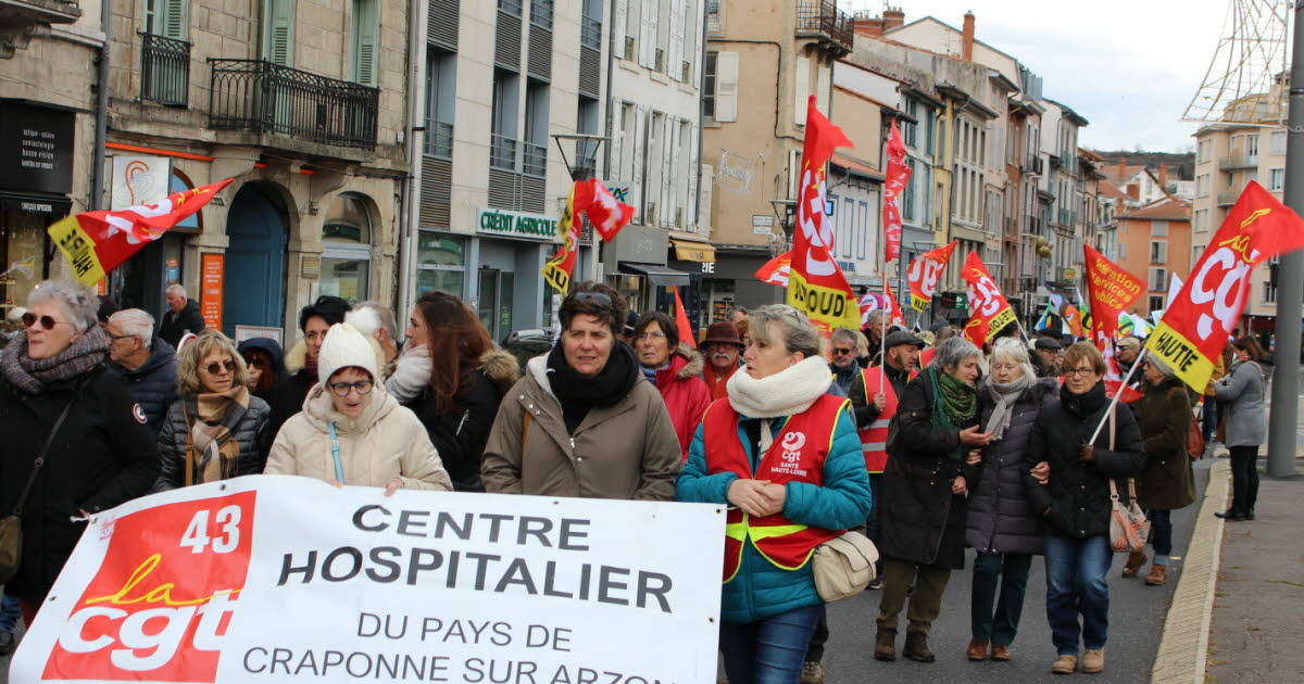 , Le Puy-en-Velay « Nous travaillons avec moins de moyens » : une mobilisation contre l’austerité limitée