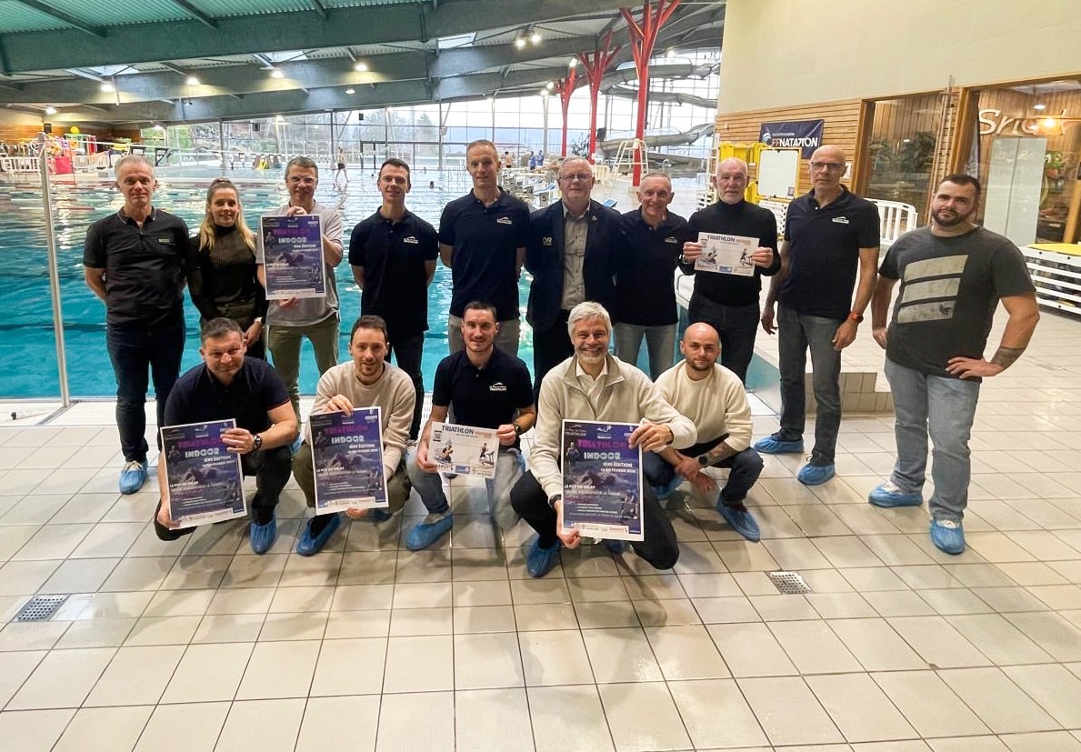 , Triathlon 100 % indoor inédit au Puy-en-Velay