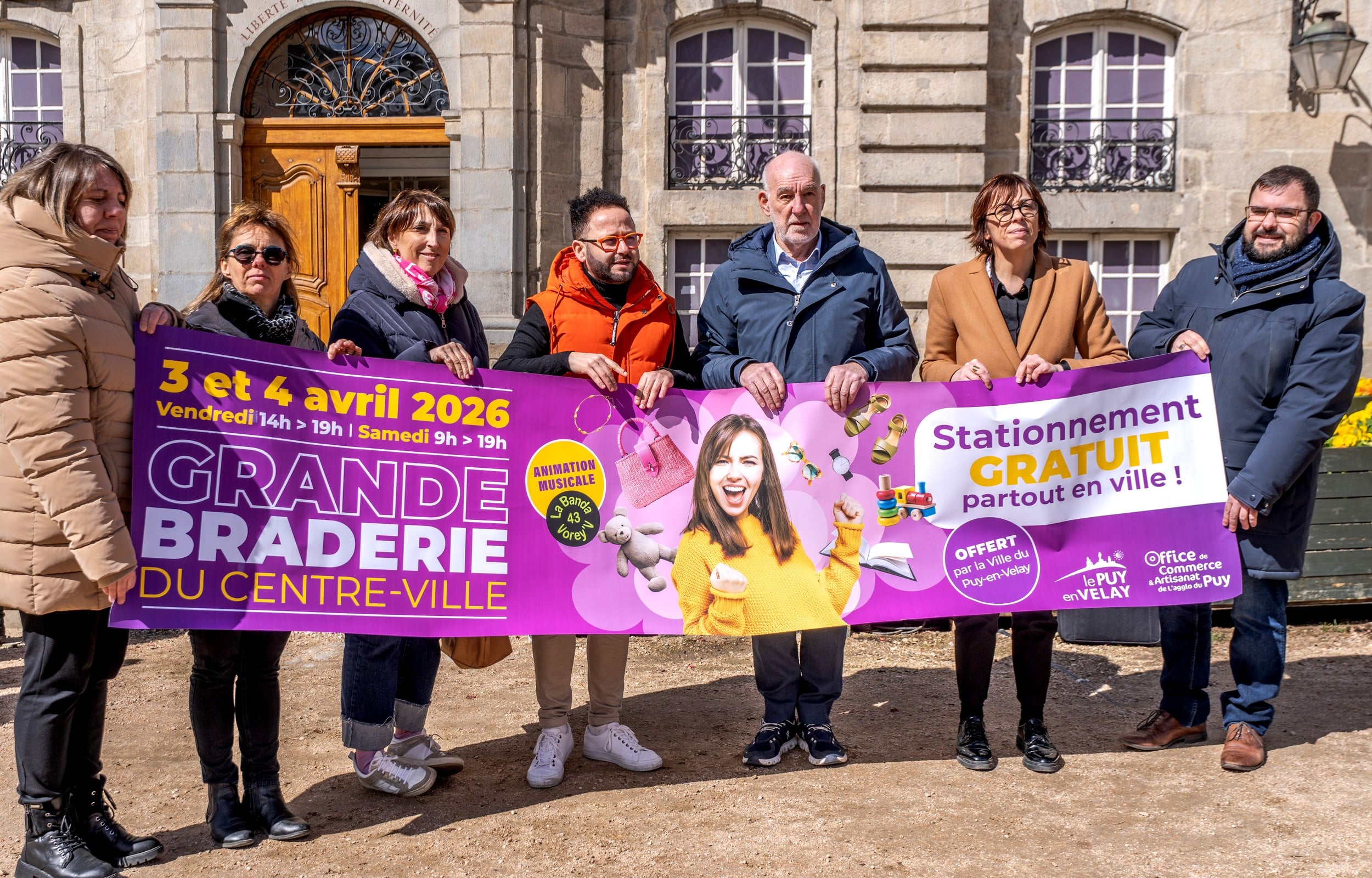 , Grande braderie de printemps au Puy-en-Velay