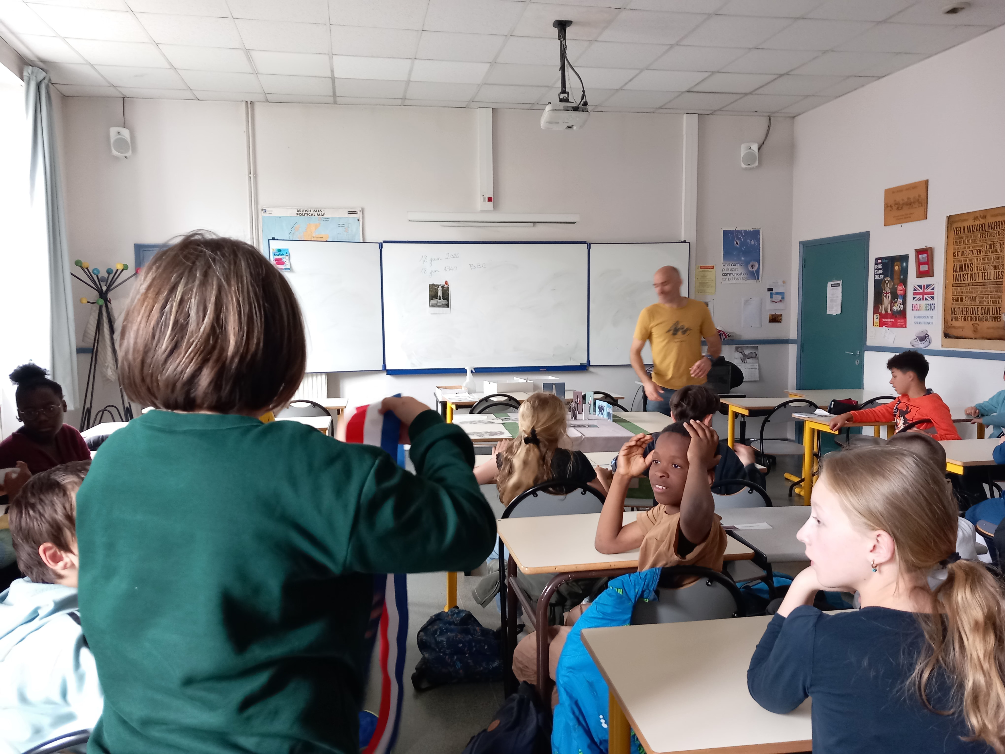 , Écoliers et collégiens réunis autour de la Résistance et du devoir de mémoire