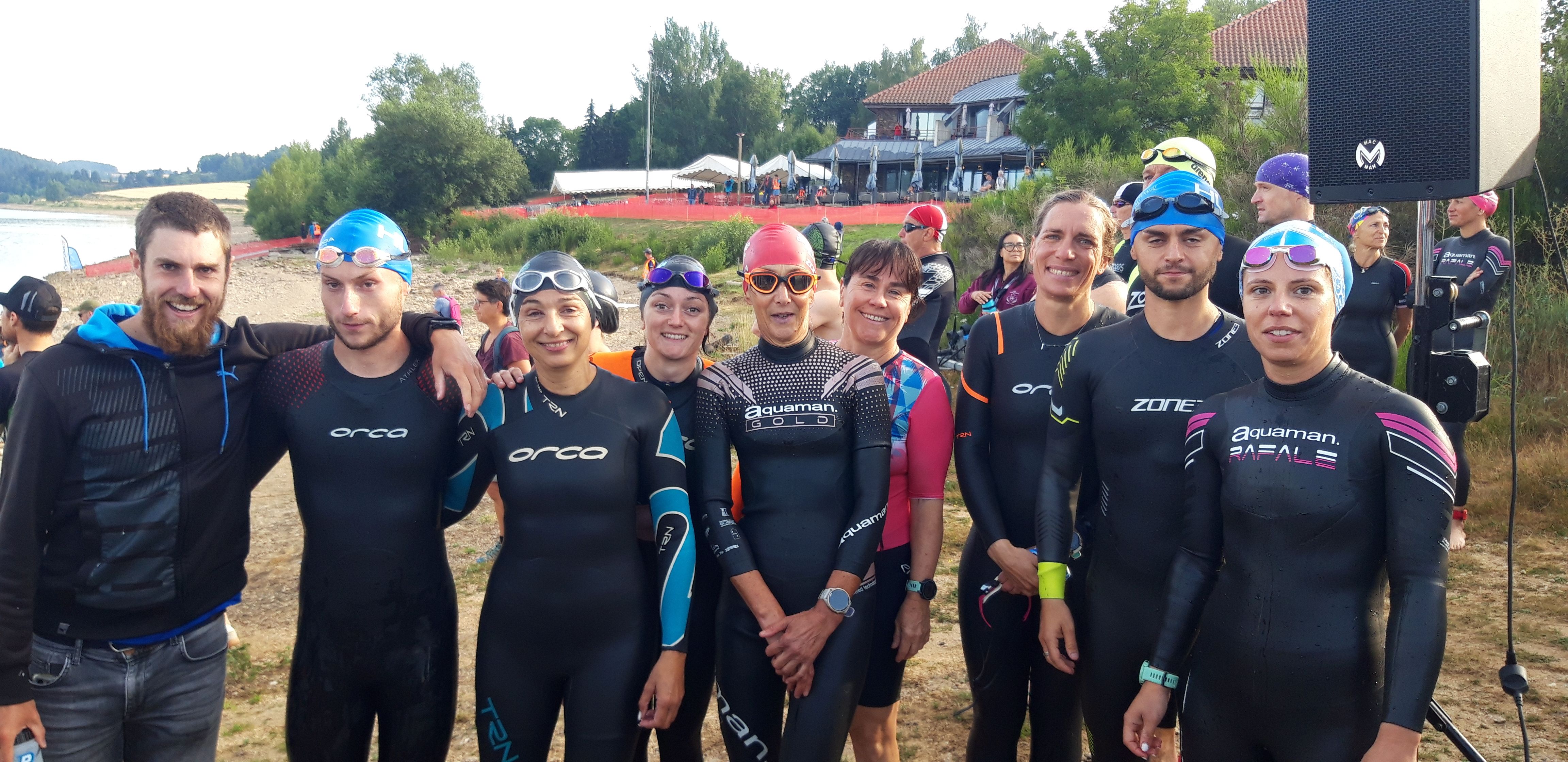 , Le Puy-en-Velay Triathlon en force à Langogne