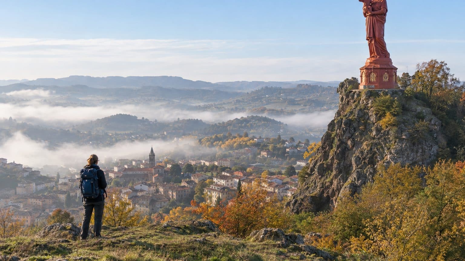 , En obtenant une promesse de Napoléon III en 1855, un évêque du Puy-en-Velay a littéralement dressé 213 canons russes au-dessus de sa ville